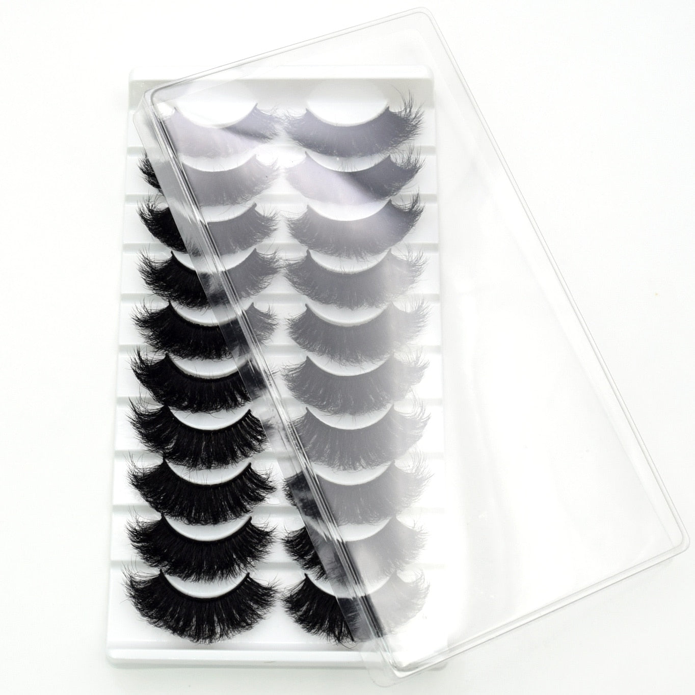5paris/10pairs Faux Mink Eyelashes Make Up False Cils Hand Made Fake Eyelashes Wholesale Thick Eyelashes Extension