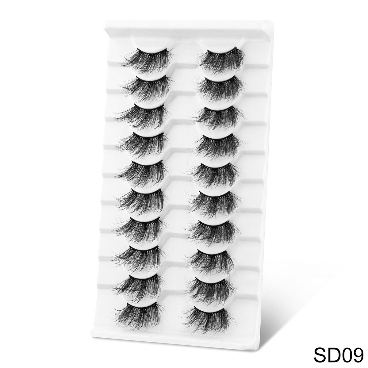 Half Eye Lashes 6D Faux Mink Natural Fluffy Eyelashes Cils Fake Eyelash Extension