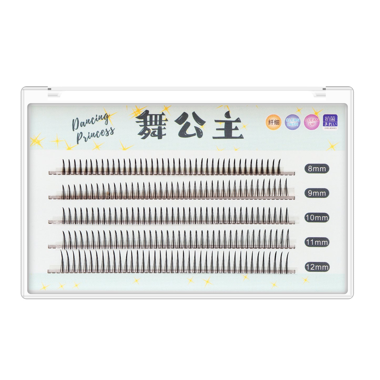 A Type Lash Cluster Extension Korean Manga False Eyelashes Cosplay Beauty Fairy Natural Eyelashes