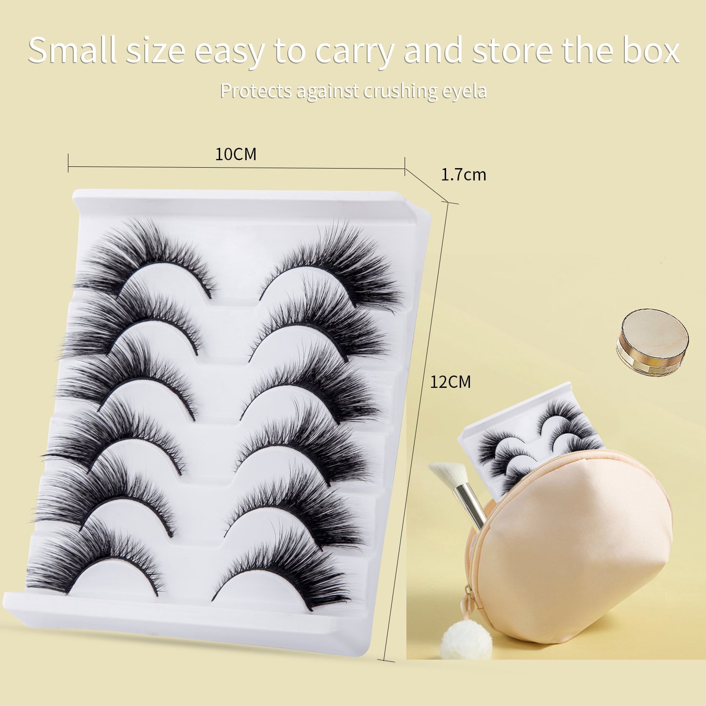 Cat Eye Lashes Faux Mink Eyelashes Natural long Full Strip Lashes Winged End Eye Elongated Fake Lashes Soft Eyelashes