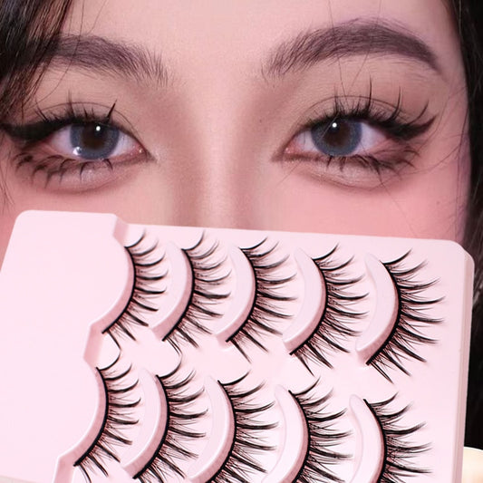 Natural False Eyelashes Extension Nude Look Eye Lashes Japanese Lashes Air Lashes