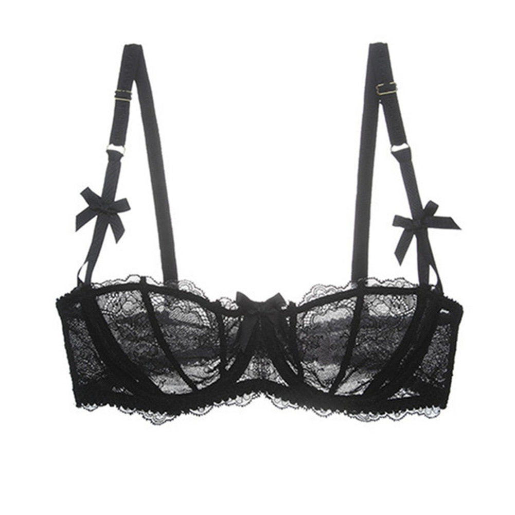 sexy lace 5 pcs bras+garters+panties+thongs+stockings underwear
