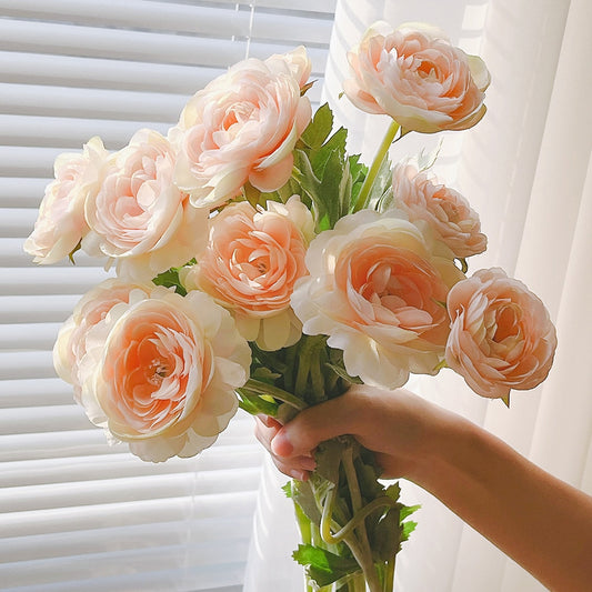 artificial flowers home decoration accessories rose flower wedding flowers home decor craft flower bouquet flowers decor