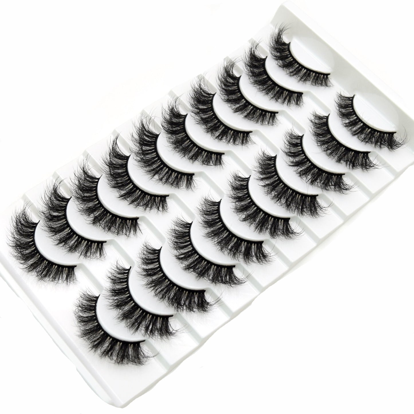 5paris/10pairs Faux Mink Eyelashes Make Up False Cils Hand Made Fake Eyelashes Wholesale Thick Eyelashes Extension