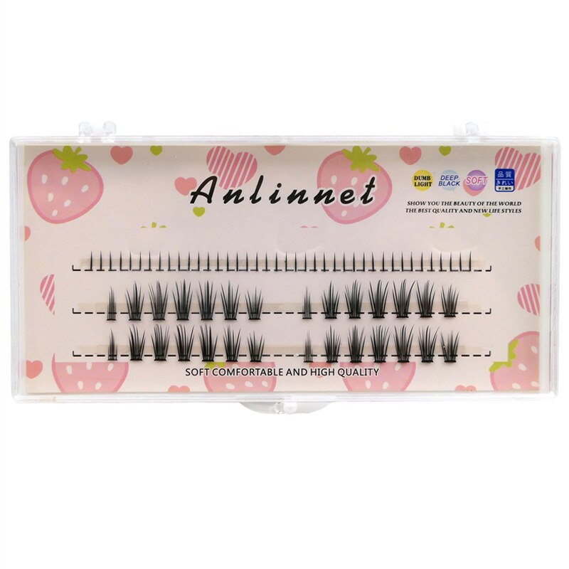 Japanese Fairy False Eyelashes Cos Handmade False Eyelashes Little Devil Big Eyes Naturally Thick Lolita Eyelashes