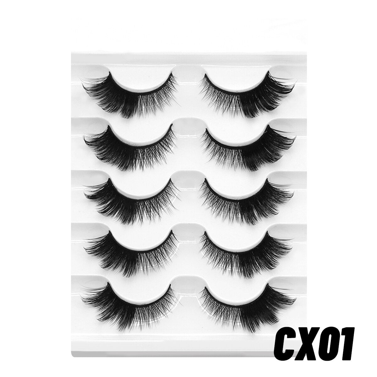 Cat Eye Lashes Faux Mink Eyelashes Natural long Full Strip Lashes Winged End Eye Elongated Fake Lashes Soft Eyelashes