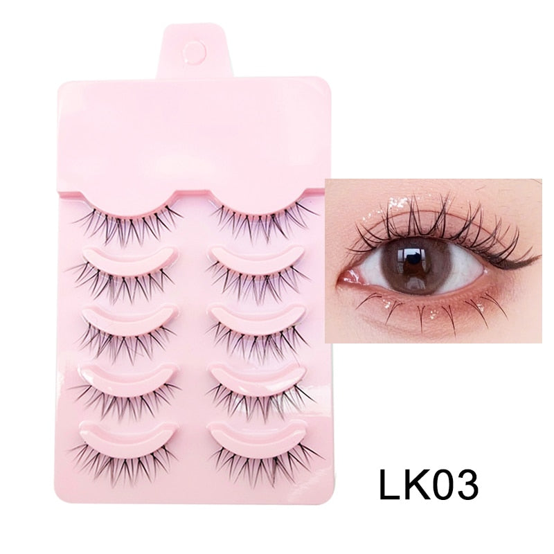 Manga Lashes Soft Natural Thick False Eyelashes Manga Eyelashes Daily Dating Eyelashes Lashes