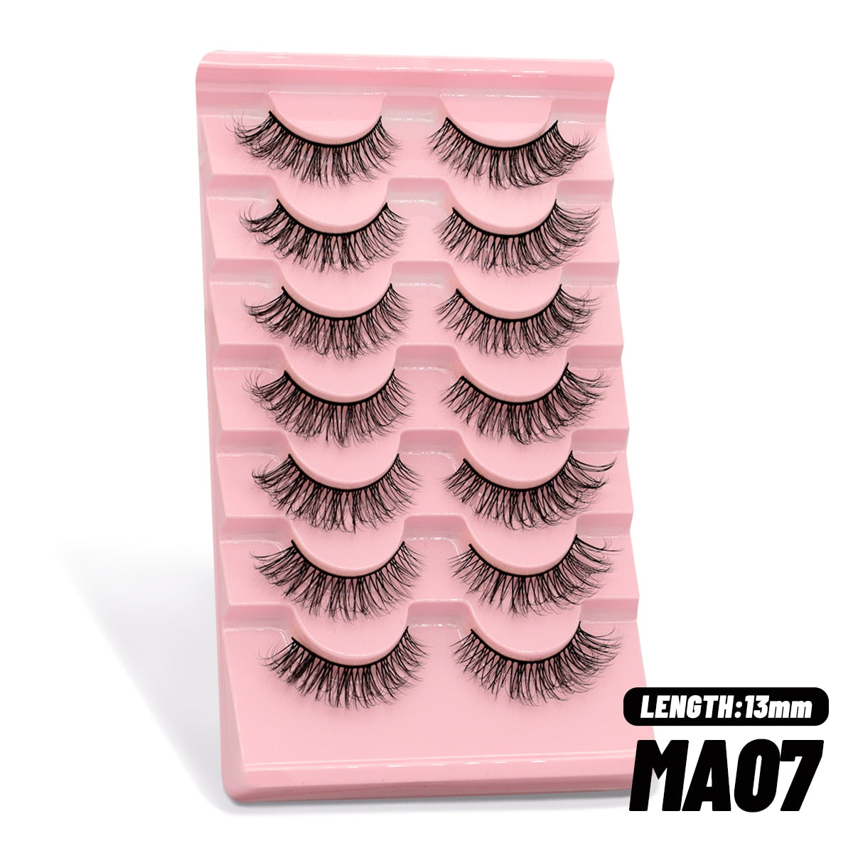 10 Pairs Natural False Eyelashes Fake Lashes Long 3d Mink Lashes Extension Eyelash Mink Eyelashes