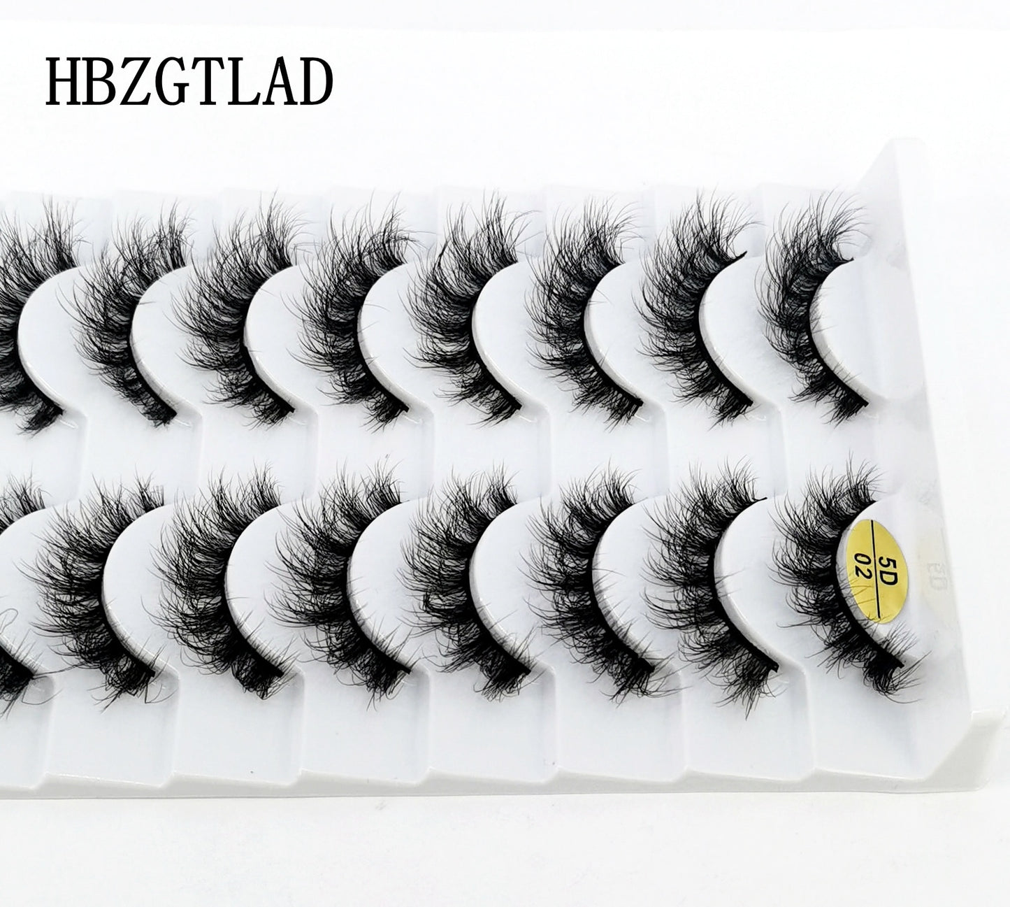 10 Pairs 3D Mink False Eyelashes Natural/Thick Eye Lashes  Fluffy Russian eyelahses Reusable