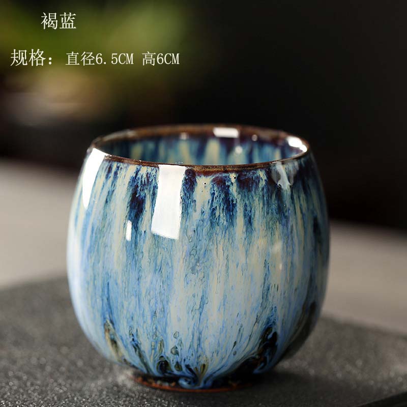 1pcs Ceramic Cup Porcelain Kung Fu Tea Cups Pottery Drinkware Tableware Coffee Mug Wine Mugs