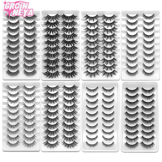 5/10Paris 3D Natural Eyelash mink lashes fake eyelashes Eyelash extension lashes