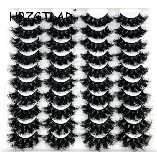 10 Pairs Natural False Eyelashes Fake Lashes Long Makeup 3d Mink Lashes Extension Eyelash Mink Eyelashes