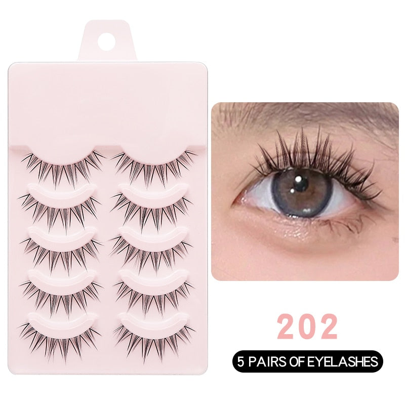 Manga Lashes Soft Natural Thick False Eyelashes Manga Eyelashes Daily Dating Eyelashes Lashes