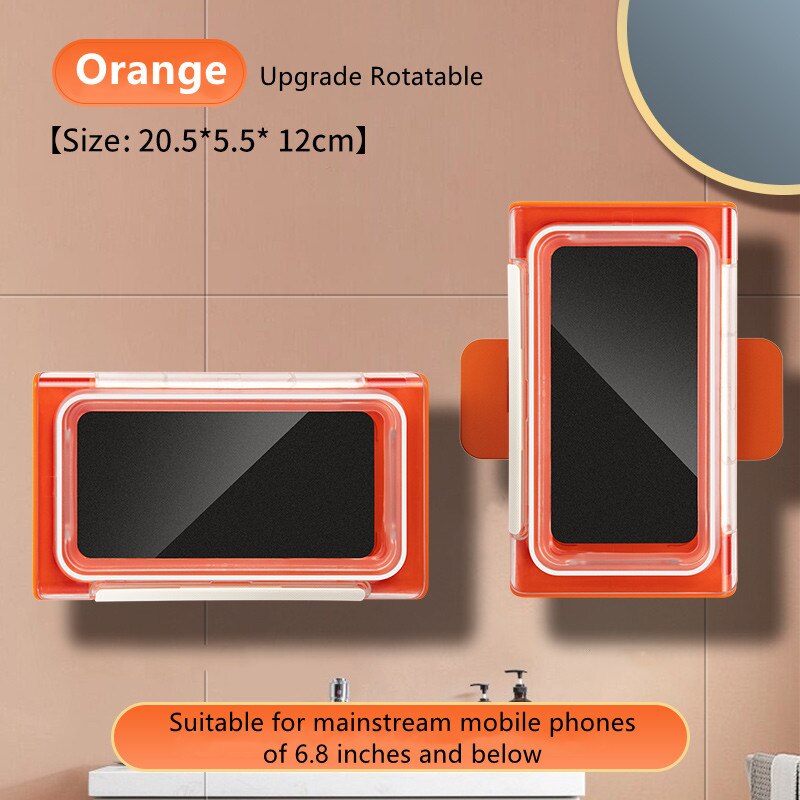 Shower Phone Box Waterproof Case Seal Protection Touch Screen Mobile Holder All Covered Handsfree Gadget Bathroom Organizer