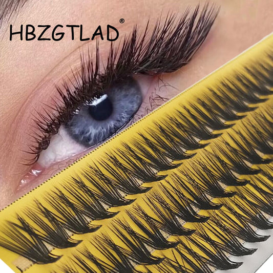 20D L Curl Super Cluster Eyelash Extension Natural Mink Eyelash Individual Lashes Cilias Volume