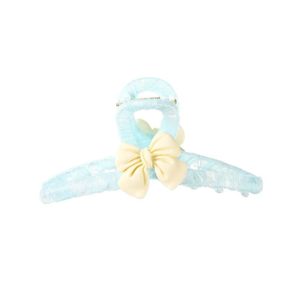 Chic Pearls Hair Claws Elegant Handmade Butterfly Hair Clips Temperament Hairpins Crab Headwear