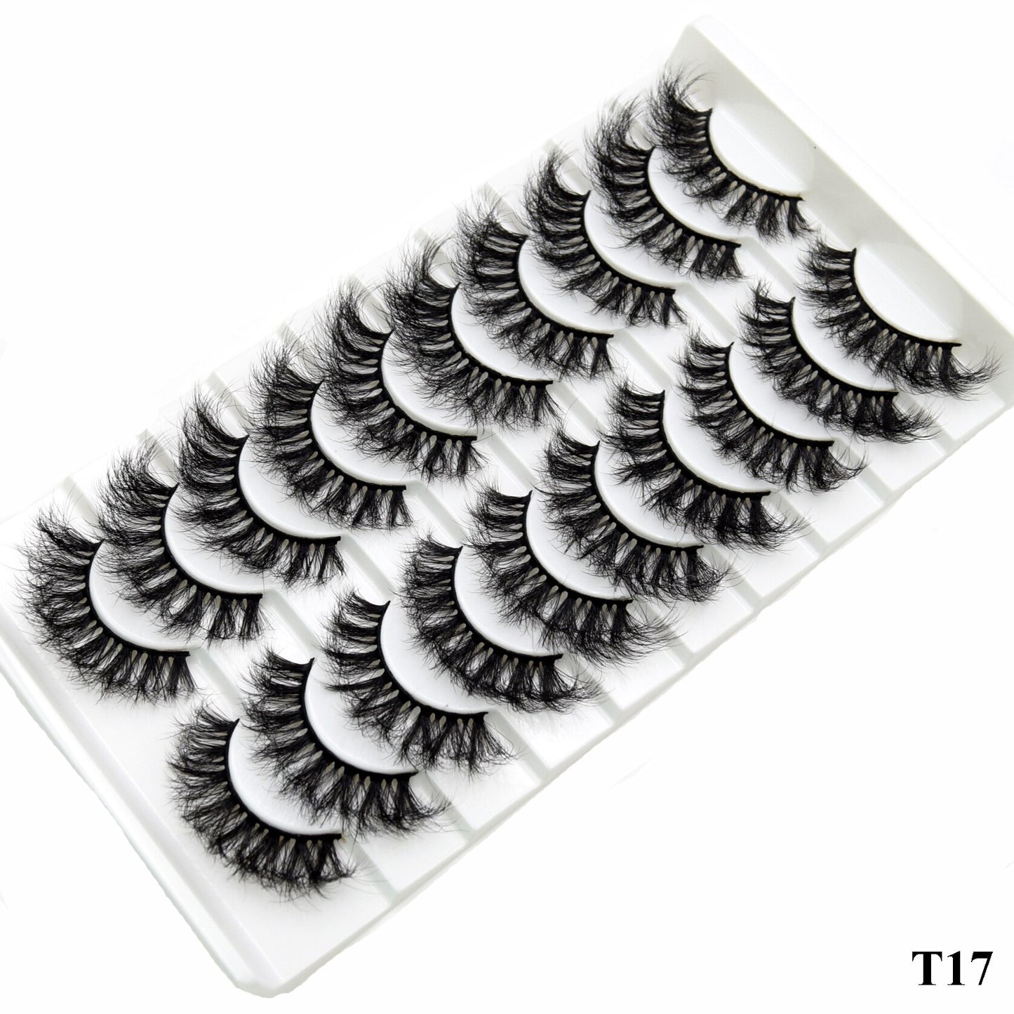 5paris/10pairs Faux Mink Eyelashes Make Up False Cils Hand Made Fake Eyelashes Wholesale Thick Eyelashes Extension