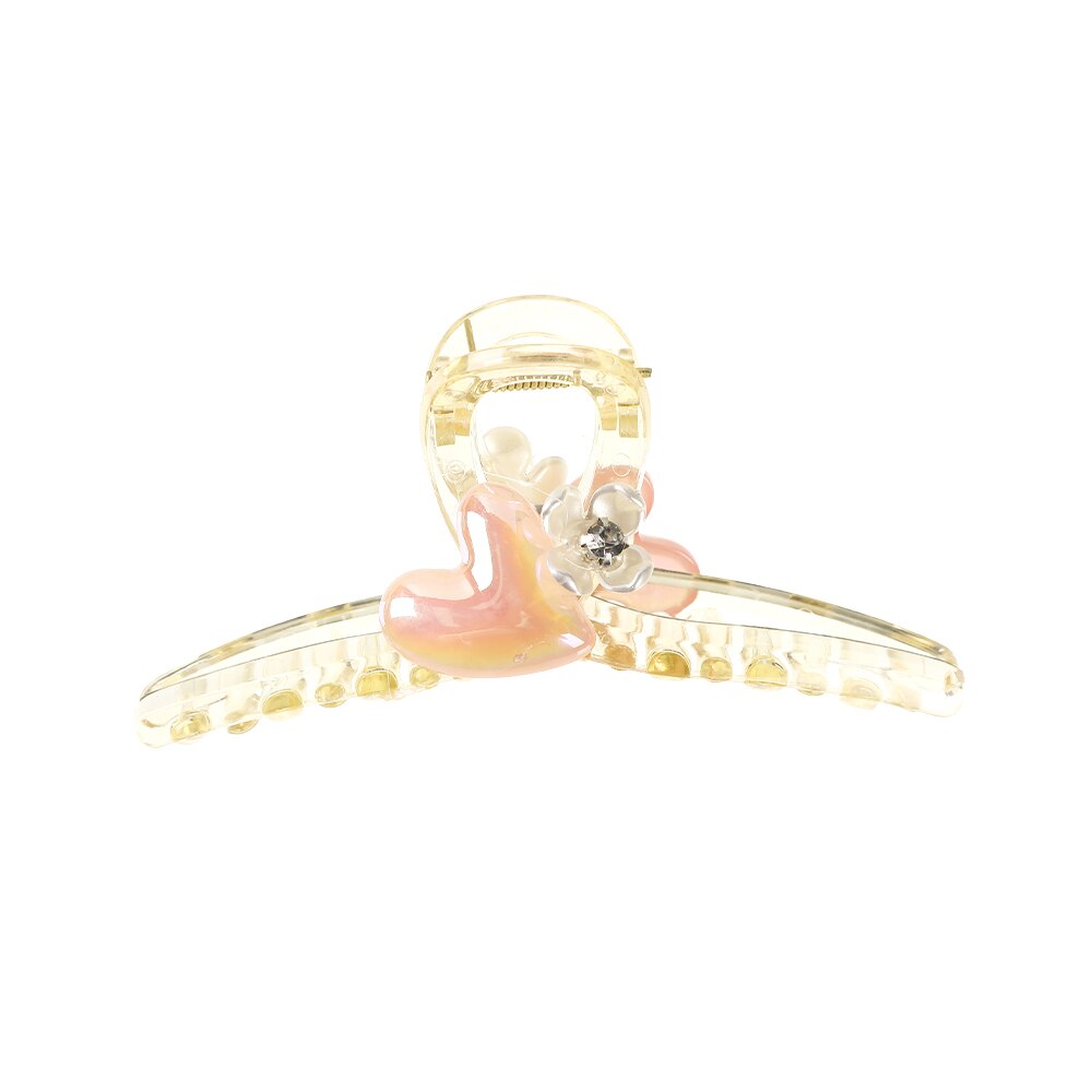 Chic Pearls Hair Claws Elegant Handmade Butterfly Hair Clips Temperament Hairpins Crab Headwear