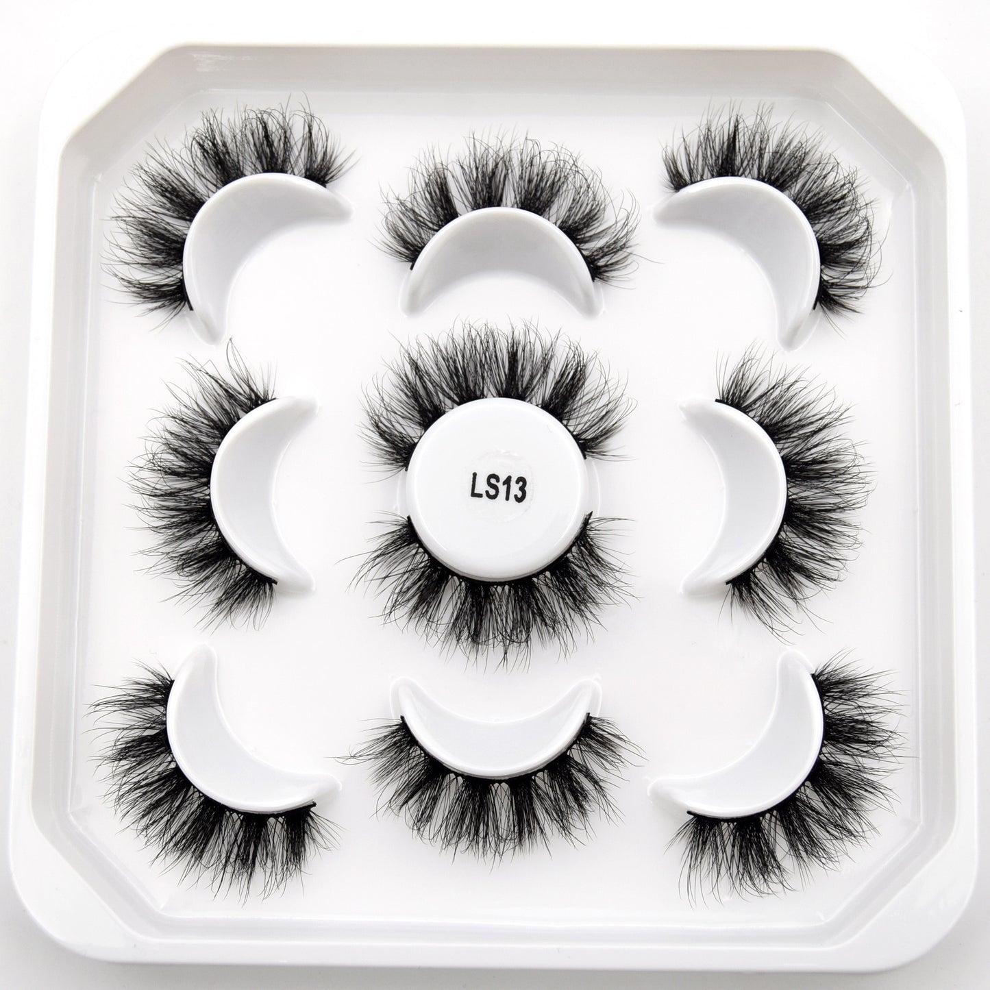 5paris/10pairs Faux Mink Eyelashes Make Up False Cils Hand Made Fake Eyelashes Wholesale Thick Eyelashes Extension