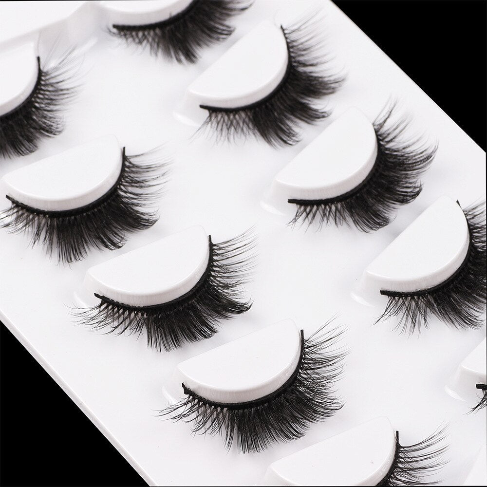 Cat eye Lash Handmade Winged Faux Eyelashes Natural Long Lashes For Eyelash Extension Eye End Lengthen For Foxy Eye