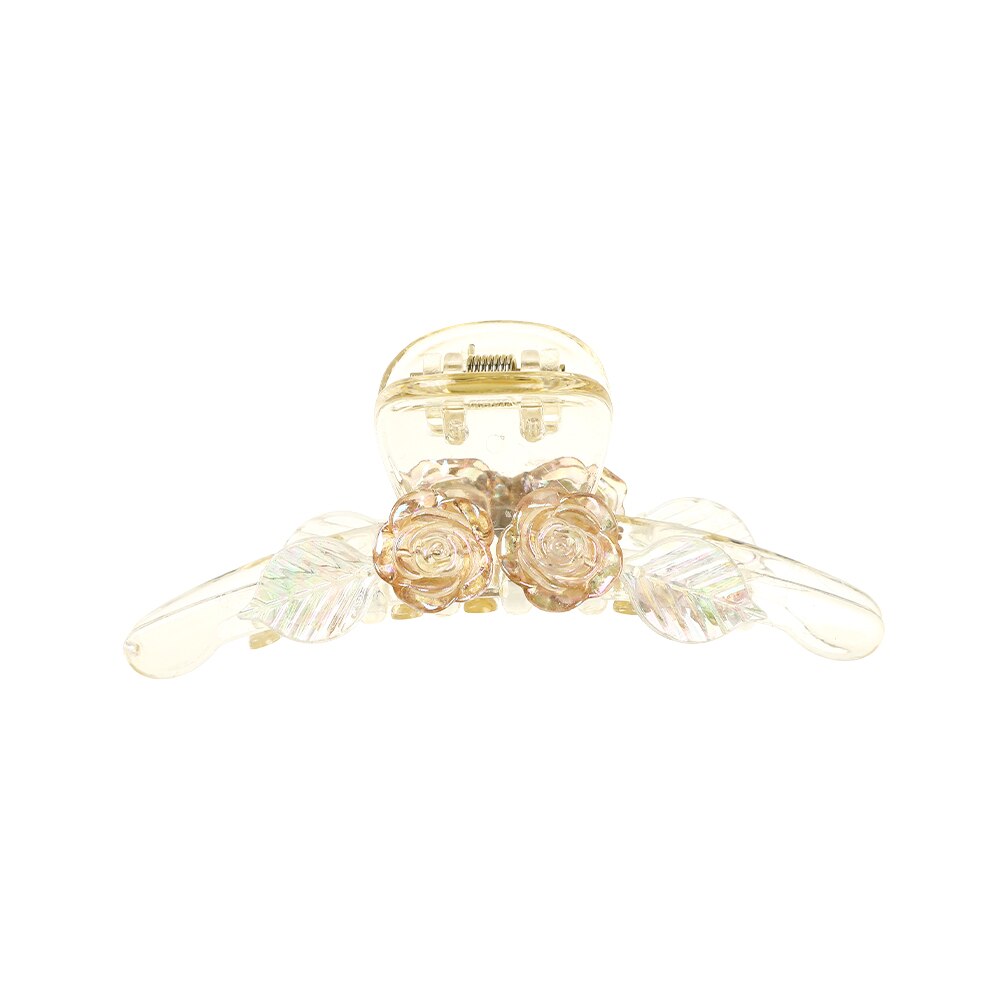 Chic Pearls Hair Claws Elegant Handmade Butterfly Hair Clips Temperament Hairpins Crab Headwear