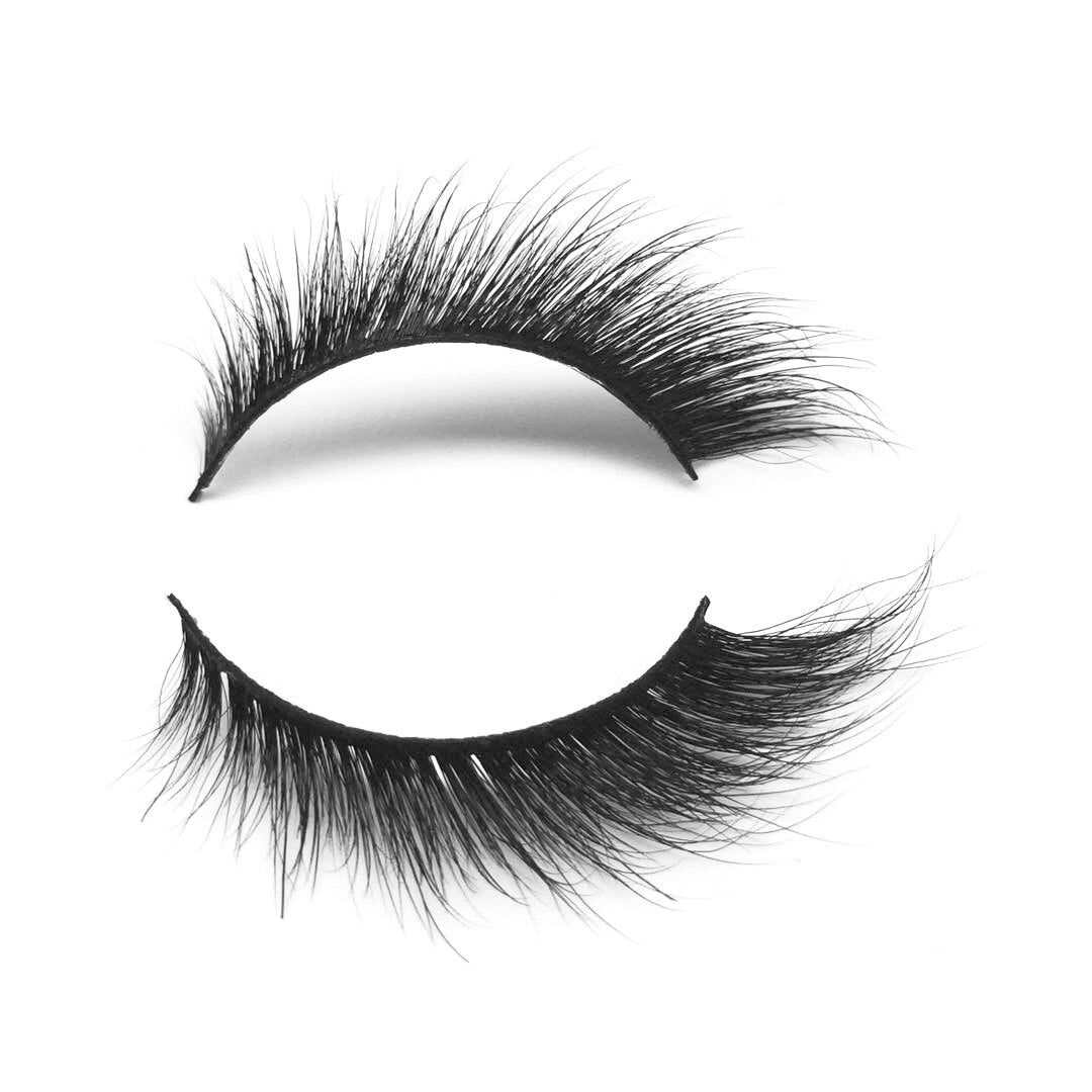 Winged Lashes End Eye Elongated Thick False Eyelashes Cat Eye Lashes Natural Wispy Soft Half Lashes Fluffy Mink Lashes