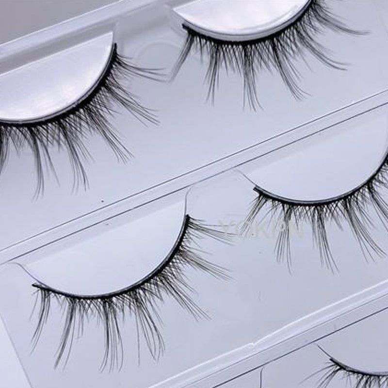 False Eyelashes Artificial Eyelashes Stickers Net Red with The Same Natural A-Type Fairy Hair