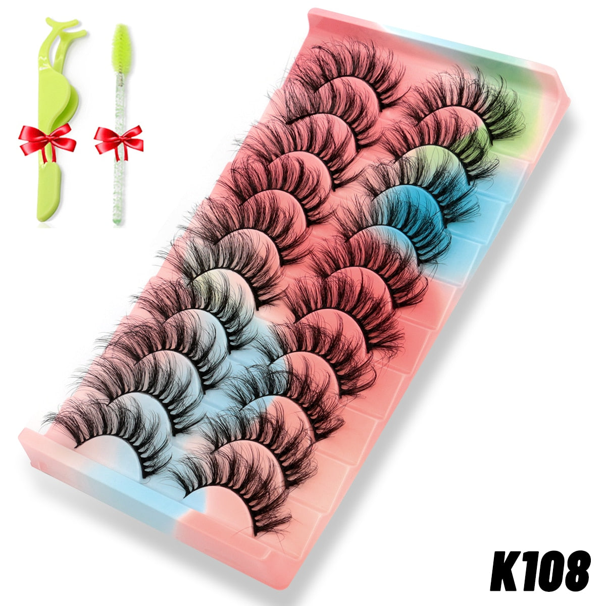 Dramatic False Eyelashes Cosplay 5/10 Pair 3D Mink Eyelashes Natural False Eyelashes