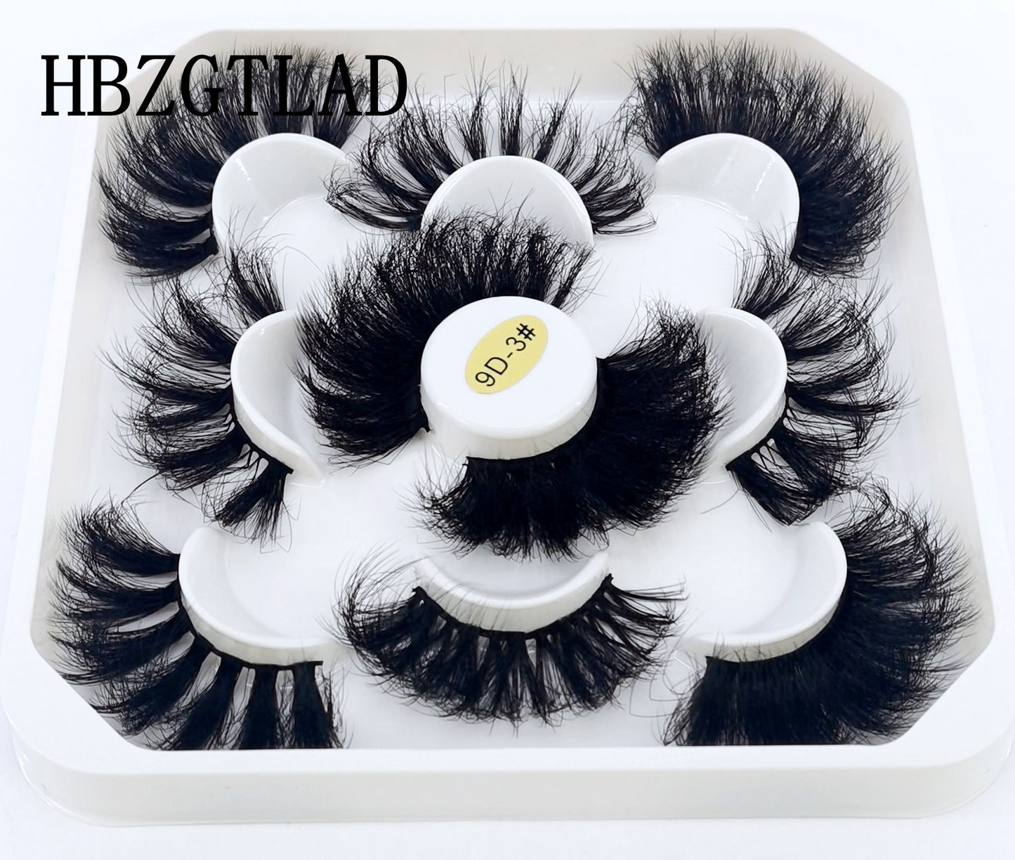 5 pairs natural false eyelashes fake lashes long makeup 3d mink lashes eyelash extension mink eyelashes for beauty
