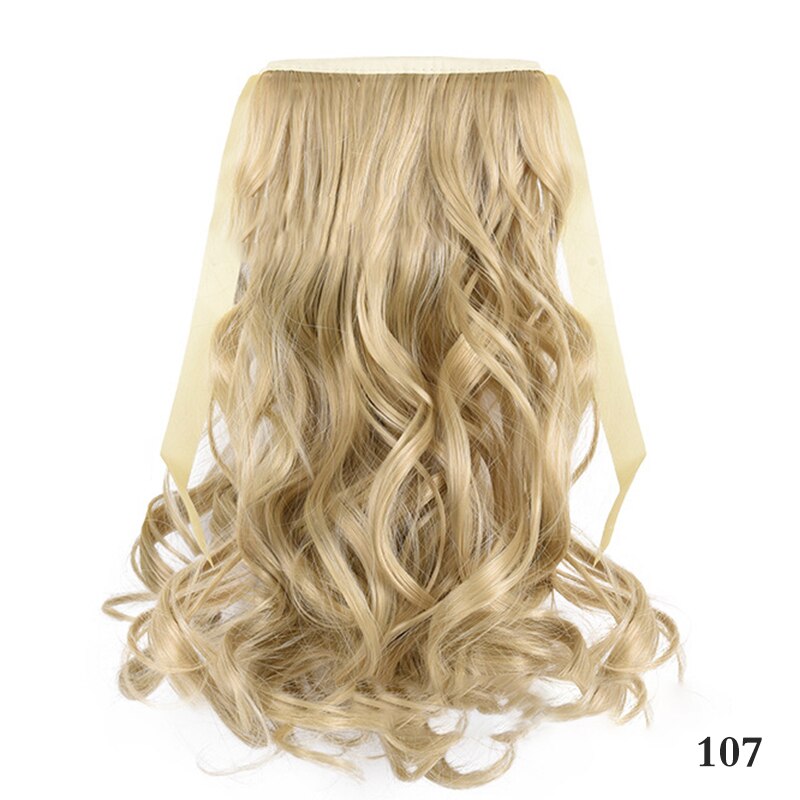 Concubine Synthetic Strappy Ponytail Hair Extensions False Tail Natural Hair Clip Horse tail Curly Organic For Women Wig