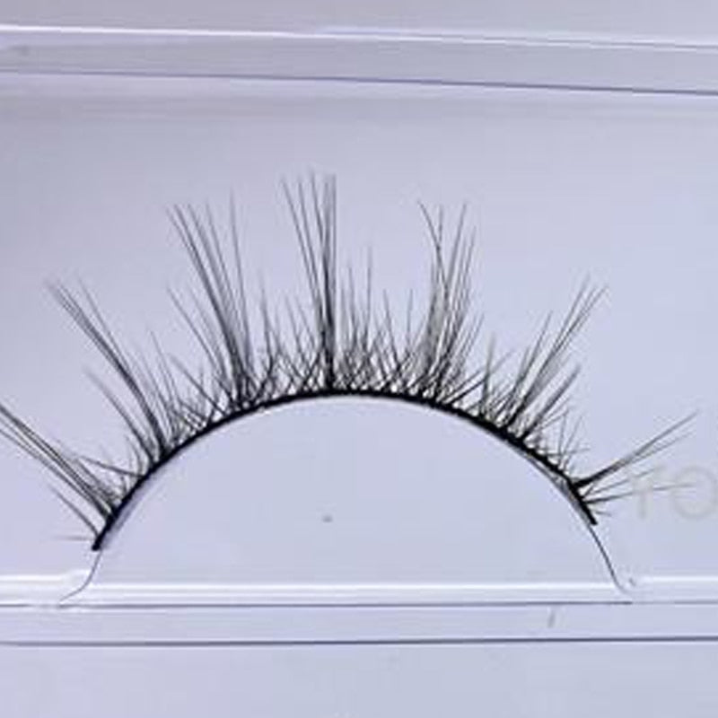 False Eyelashes Artificial Eyelashes Stickers Net Red with The Same Natural A-Type Fairy Hair
