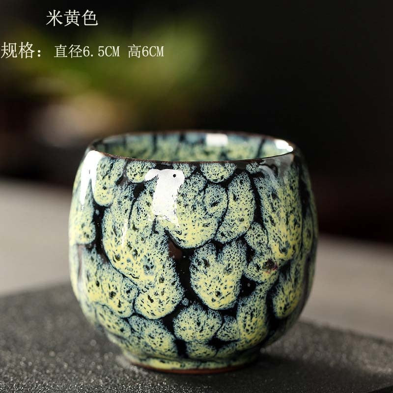 1pcs Ceramic Cup Porcelain Kung Fu Tea Cups Pottery Drinkware Tableware Coffee Mug Wine Mugs
