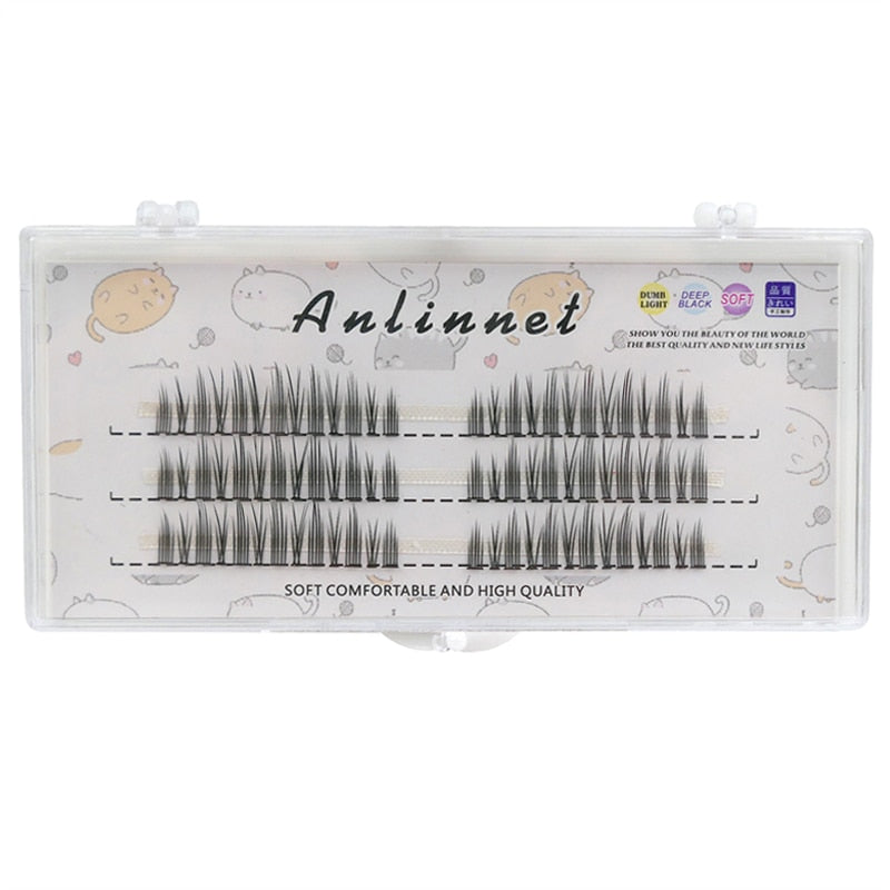 Japanese Fairy False Eyelashes Cos Handmade False Eyelashes Little Devil Big Eyes Naturally Thick Lolita Eyelashes
