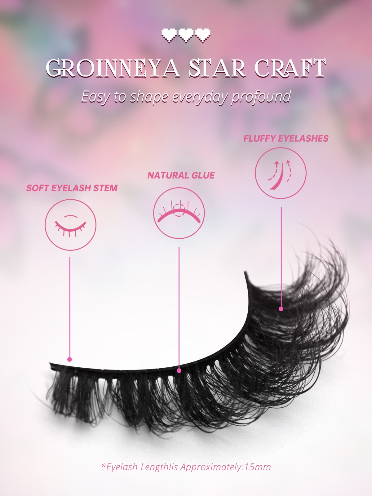 10 Pairs Natural False Eyelashes Fake Lashes Long 3d Mink Lashes Extension Eyelash Mink Eyelashes