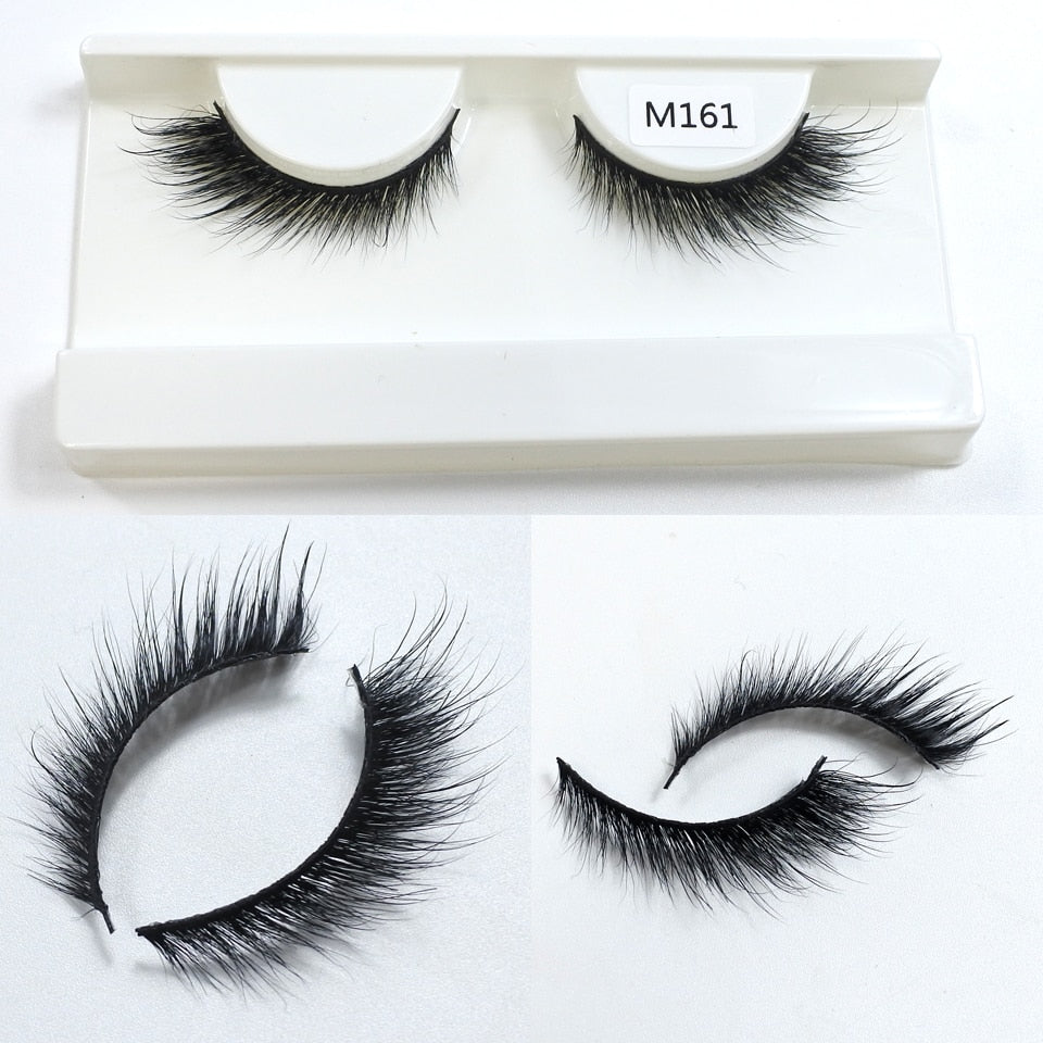 Cateye Lashes End Eye Elongate Fake Eyelashes Natural Winged Fox Eye Lashes Mink
