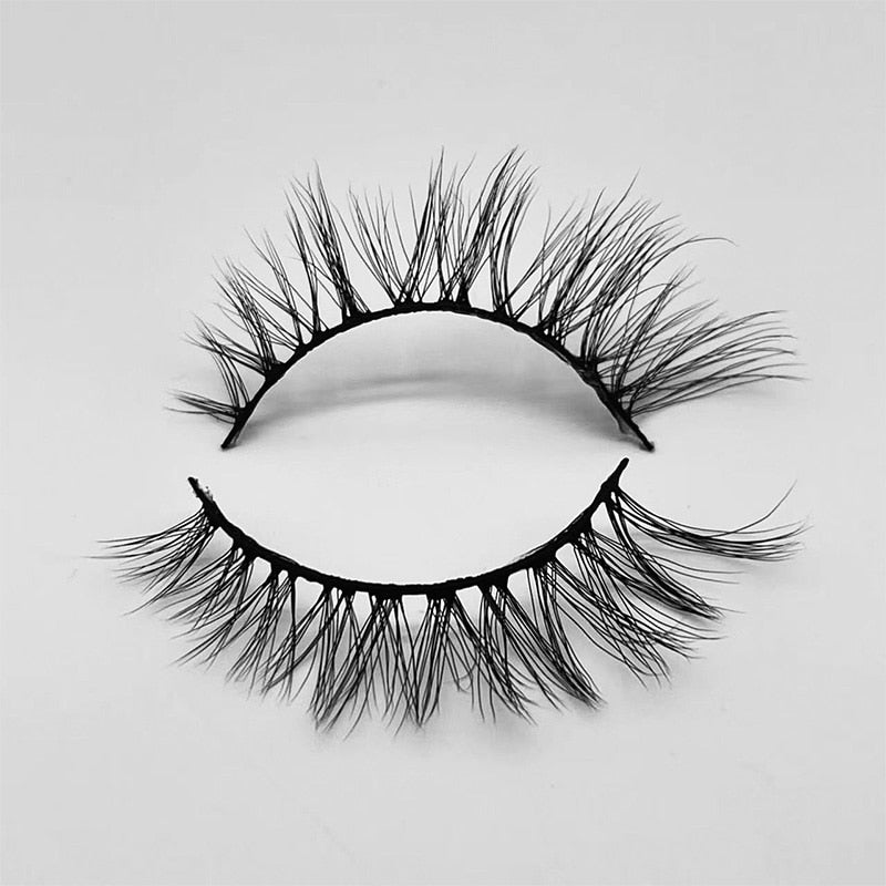 Handmade False Eyelashes Thick Cluster Natural Long Lashes Elongated Eyes Winged Eyelash Lash Extension
