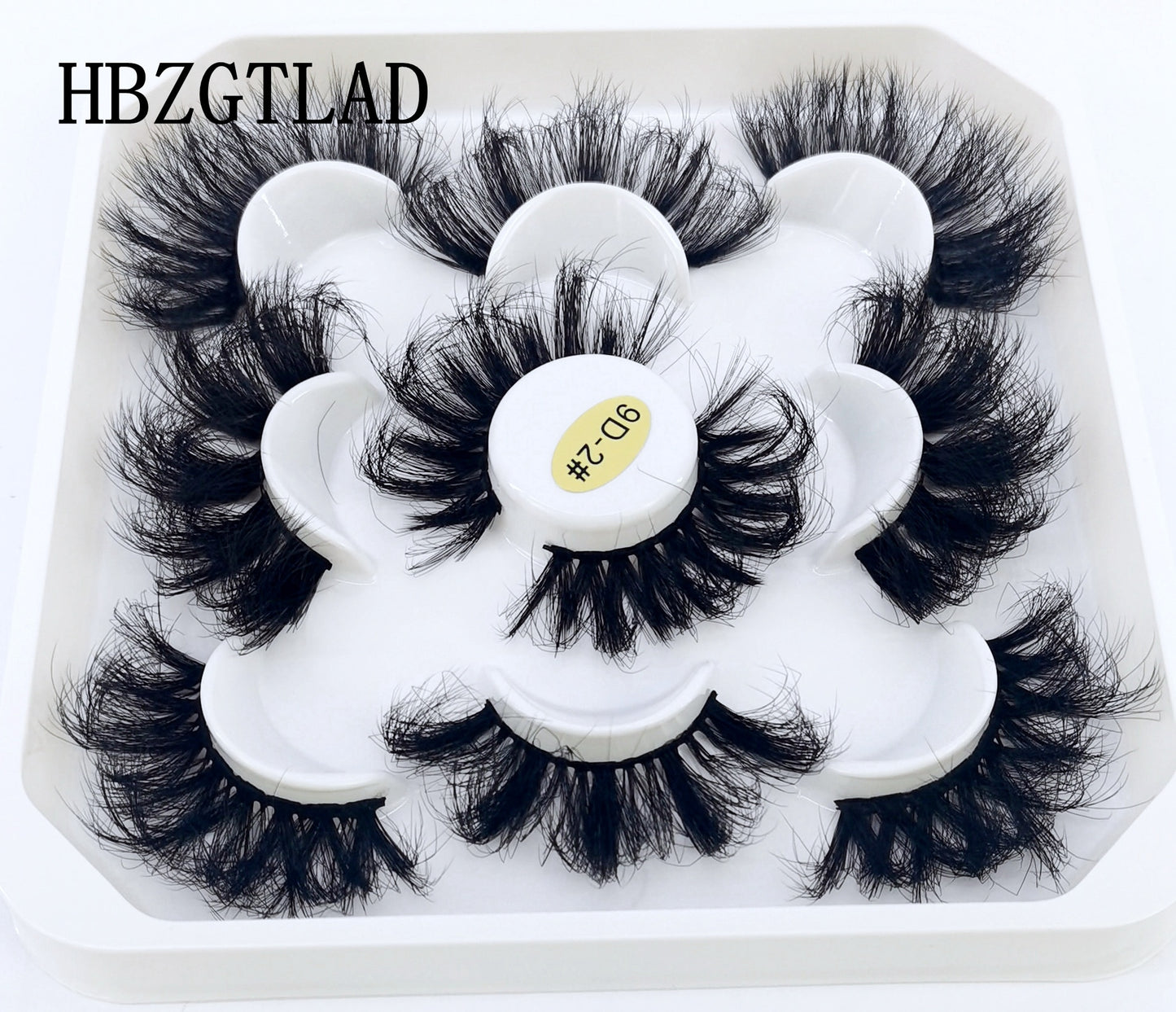 5 pairs natural false eyelashes fake lashes long makeup 3d mink lashes eyelash extension mink eyelashes for beauty