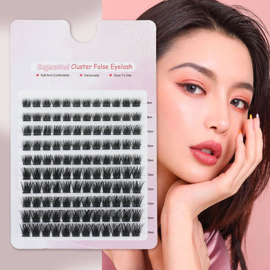 Mix Length 3D Mink Eyelashes Bundles Natural Eyelash extension Volume Individual Eyelash Single Cluster Segmented Lashes