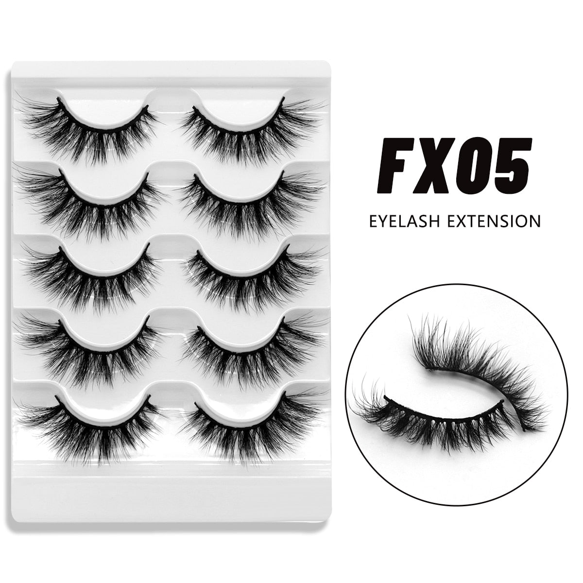 Cat Eye Lashes Faux Mink Eyelashes Natural long Full Strip Lashes Winged End Eye Elongated Fake Lashes Soft Eyelashes