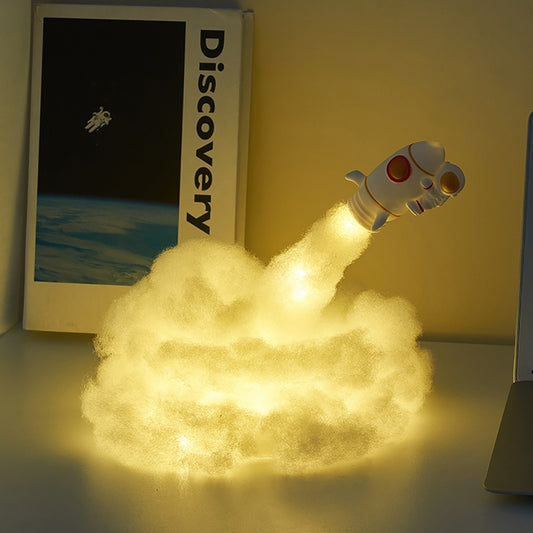 modern creative astronaut statue cute kawaii desk accessories bookshelves room decor Children room desktop home decoration