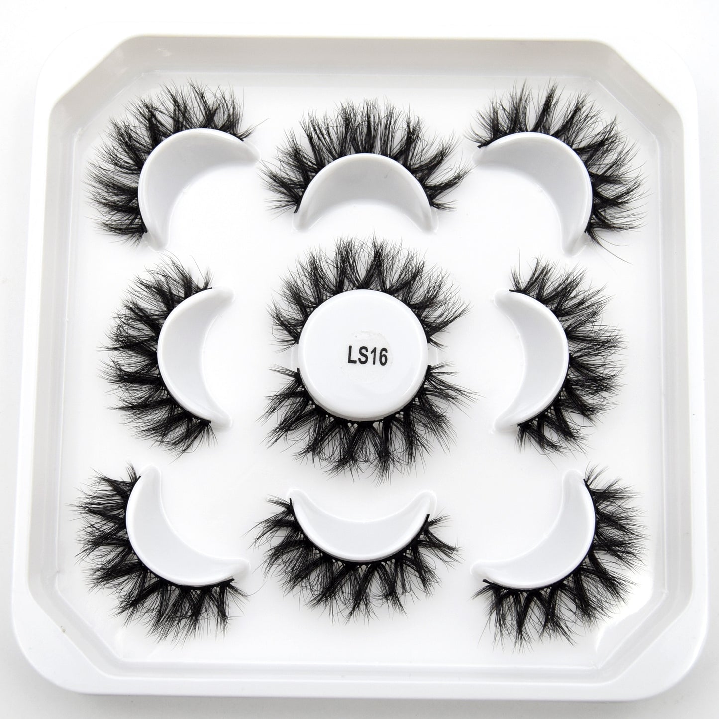 5paris/10pairs Faux Mink Eyelashes Make Up False Cils Hand Made Fake Eyelashes Wholesale Thick Eyelashes Extension