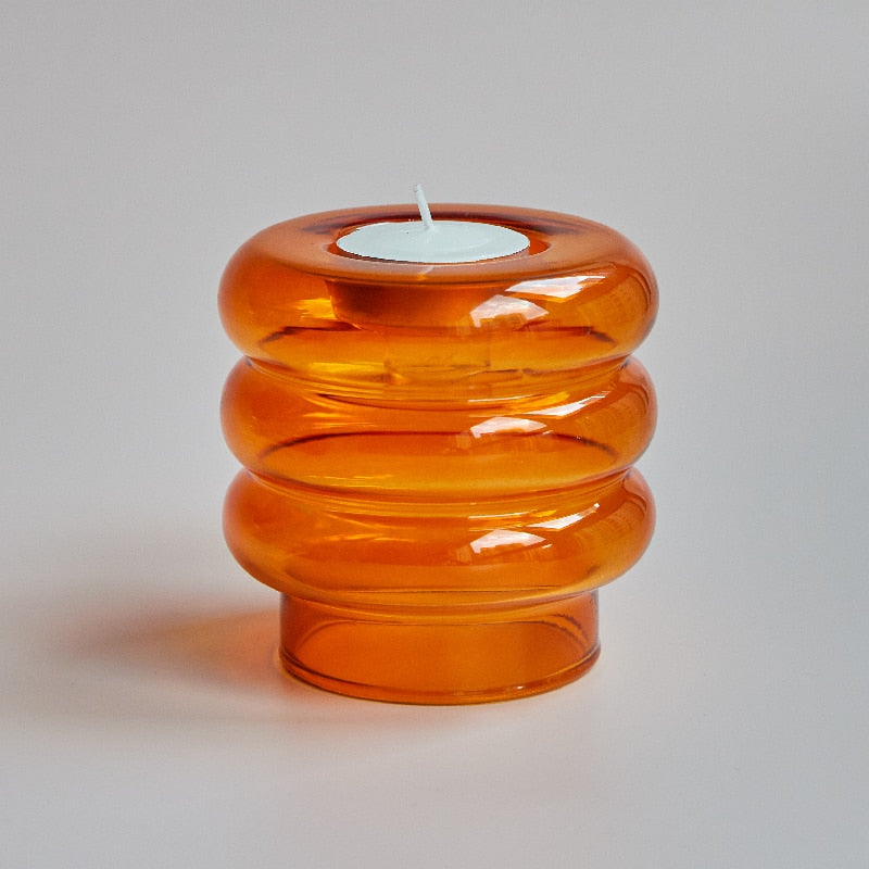 Dual Purpose Candlestick Taper Candle Holders Tealight Candlesticks for Home Decoration Party Vase Table Centerpiece