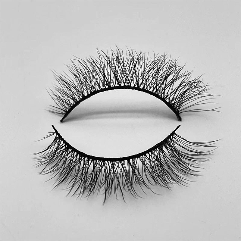 Handmade False Eyelashes Thick Cluster Natural Long Lashes Elongated Eyes Winged Eyelash Lash Extension