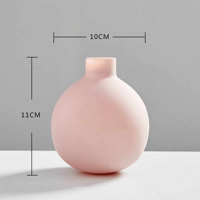 Ceramic Vases Simple Retro Frosted Ceramic Decoration Creative Home Furnishings Nordic Retro Pastoral Vase Crafts Home Decor