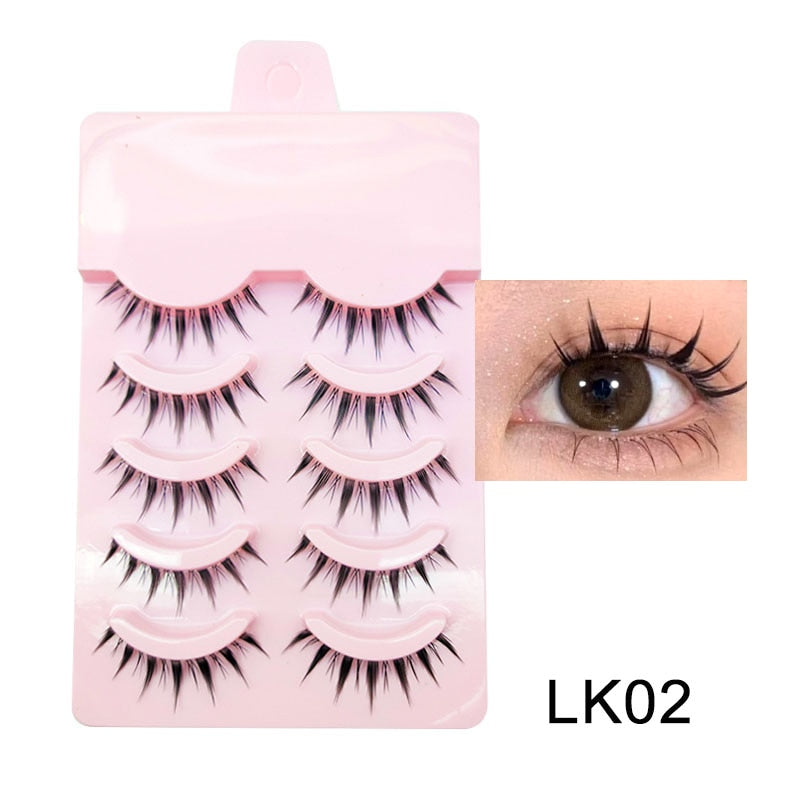 Manga Lashes Soft Natural Thick False Eyelashes Manga Eyelashes Daily Dating Eyelashes Lashes